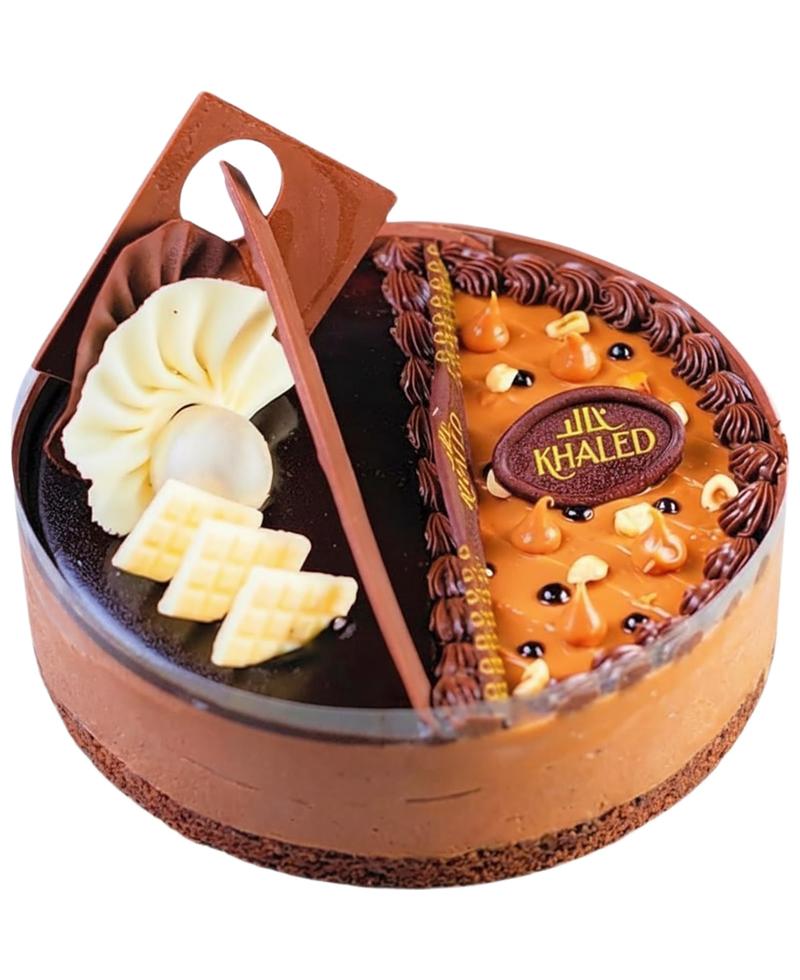 Torte French Half Chocolate/Caramel