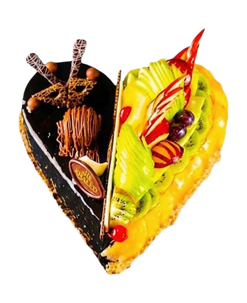 Torte Heart Half/ Half